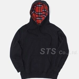 Bianca Chandon NY Black Plaid Hoodie Size Large Rare Brand New In Bag